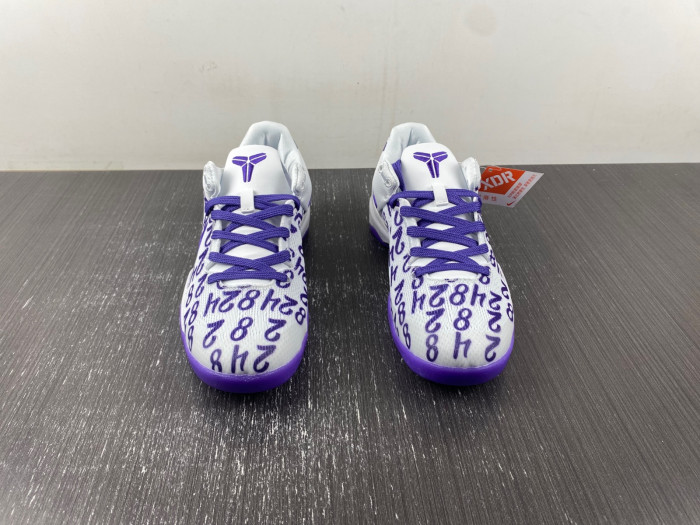 Nike Kobe 8 Protro “White Court Purple” 100-FQ3549