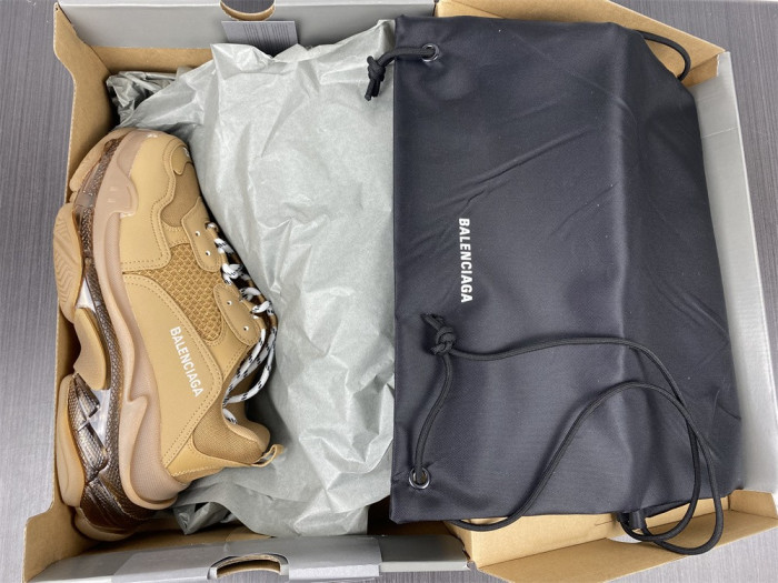 BALEN Triple S Black Sneaker 541624 W2GA1 2706