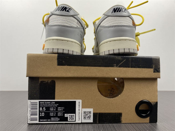 OF X Nike Dunk Low Lot 29 of 50 DM1602-103