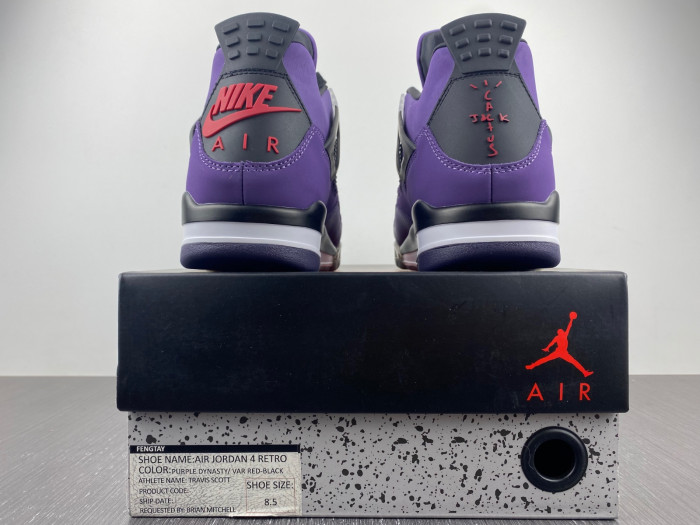 Air Jordan 4 Court Purple