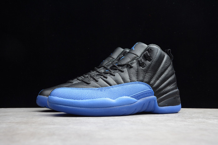 Air Jordan 12 Retro Black Game Royal 130690-014