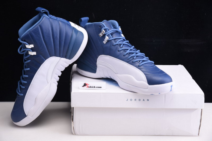 Air Jordan 12 Retro Stone Blue 130690-404