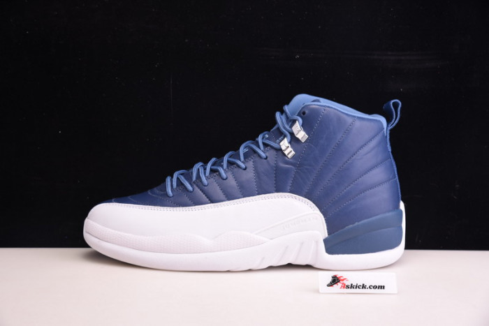 Air Jordan 12 Retro Stone Blue 130690-404
