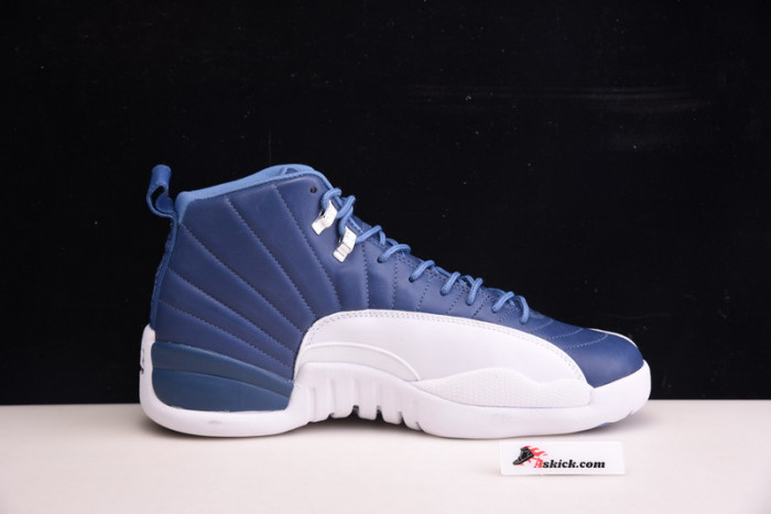 Air Jordan 12 Retro Stone Blue 130690-404