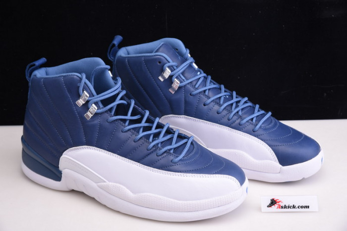 Air Jordan 12 Retro Stone Blue 130690-404