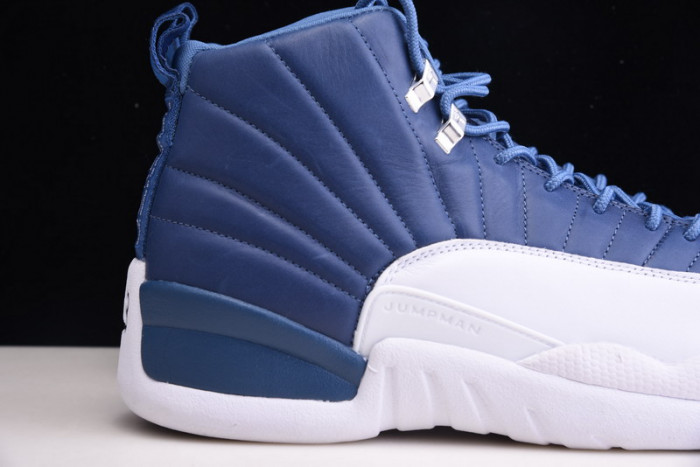 Air Jordan 12 Retro Stone Blue 130690-404