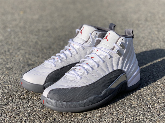 Air Jordan 12 Retro BG "Dark Grey" - 153265-160