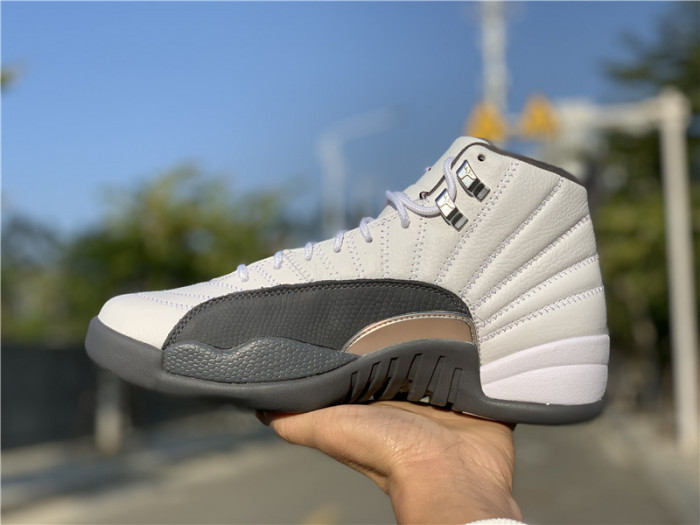 Air Jordan 12 Retro BG "Dark Grey" - 153265-160