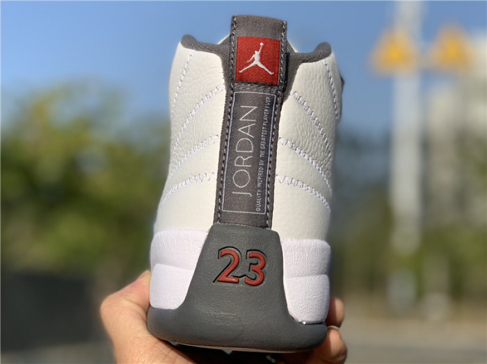 Air Jordan 12 Retro BG "Dark Grey" - 153265-160