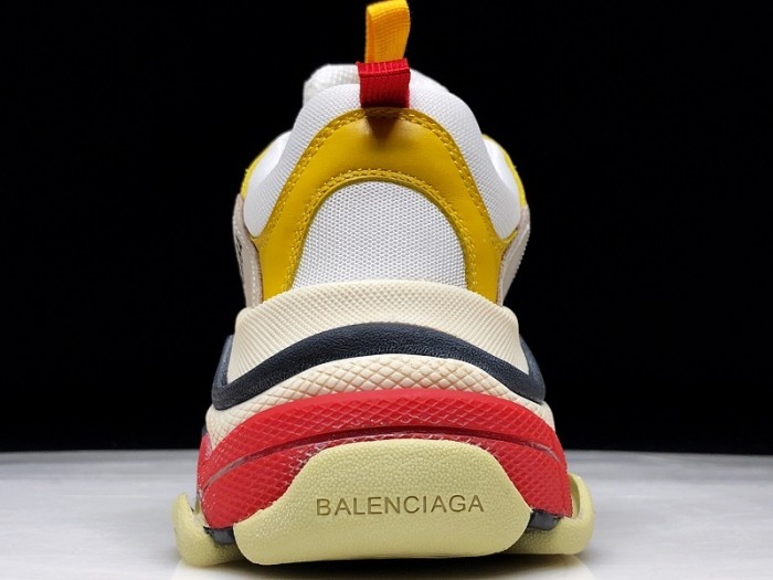 Balen Triple S Cream Yellow Red 490672  w09O5  9035