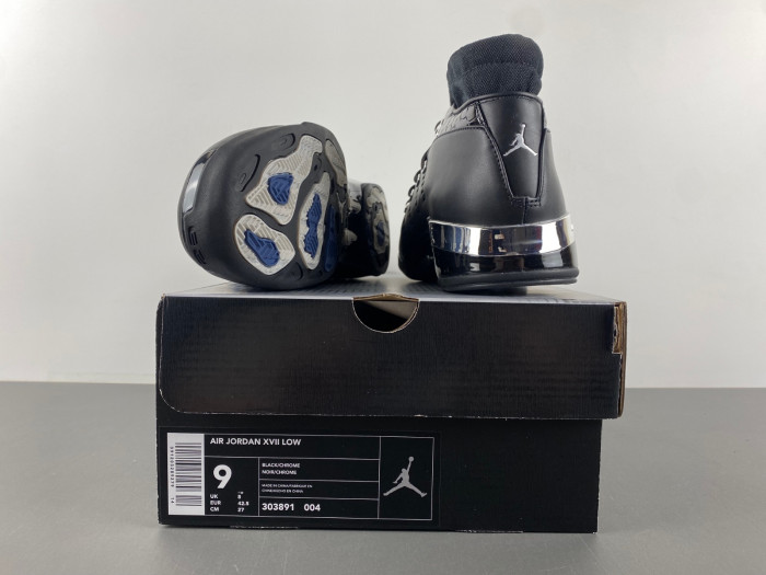 Air Jordan 17 Black Chrome 303891-004