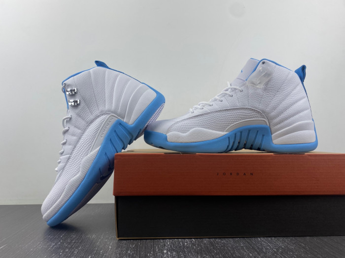 AIR Jordan 12 Retro White University Blue (2004)  308243-142