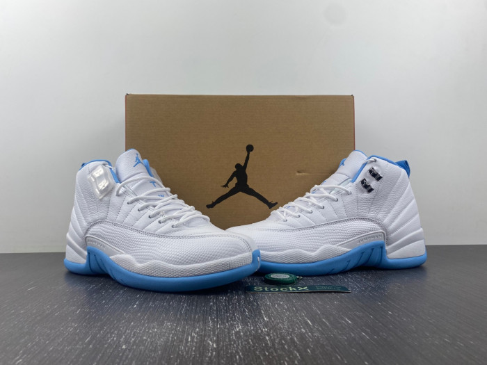 AIR Jordan 12 Retro White University Blue (2004)  308243-142