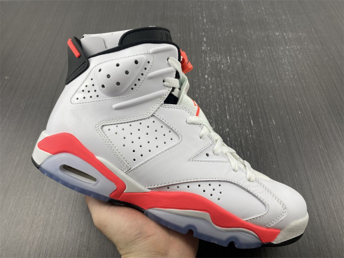 Jordan 6 Retro Infrared White 384664-123