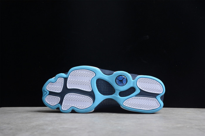Air Jordan 13 Retro White Obsidian Powder Blue 414571-144