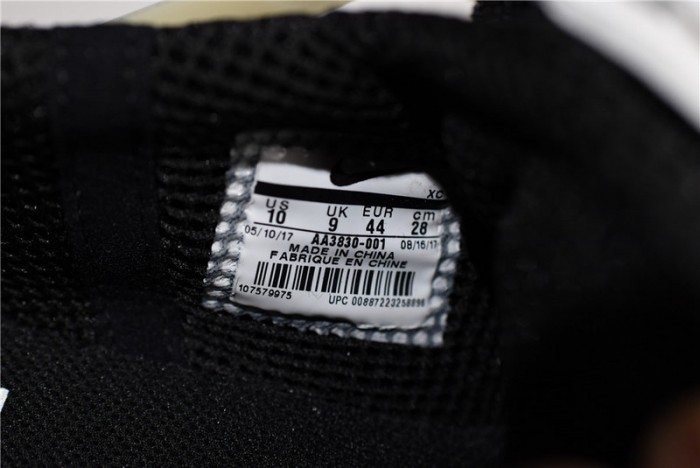 OF X Nike Air Presto BLACK/BLACK-MUSLIN  AA3830-001