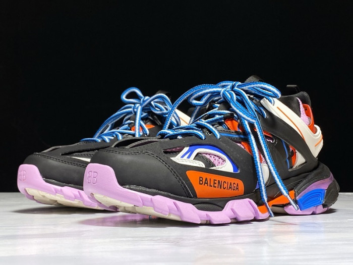 Balen Track Sneakers Black/Purple/Orange w1gb9-9057
