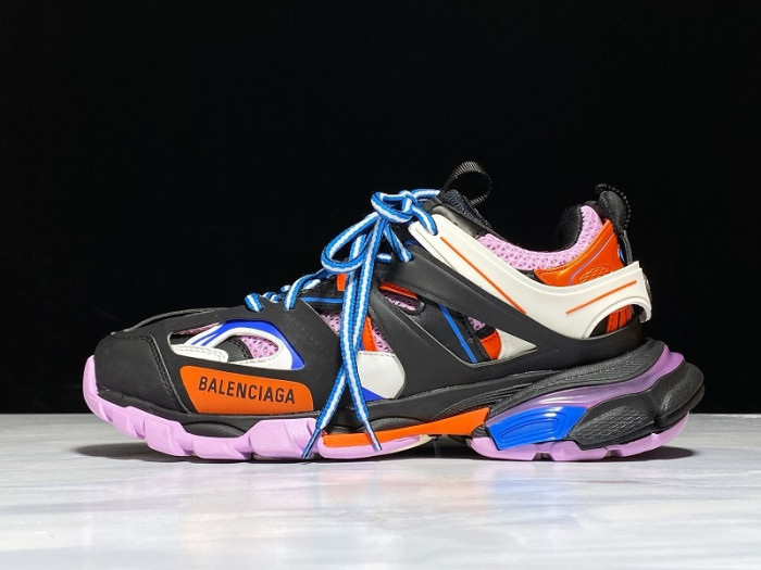Balen Track Sneakers Black/Purple/Orange w1gb9-9057