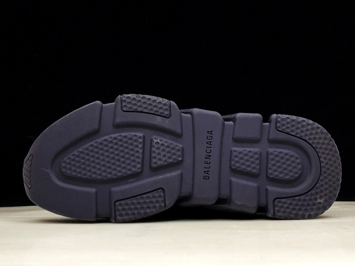 Balen Speed Trainer Sneakers All Black 477280 W05G0 0088
