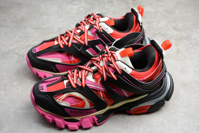Balen Track Sneakers Red / Pink 542436 W1GB8 5418