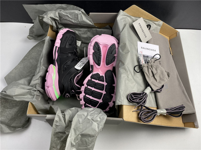 Balen TRIPLE TRAINER LIGHTED BLACK AND PINK 542436 W3AC1 1051