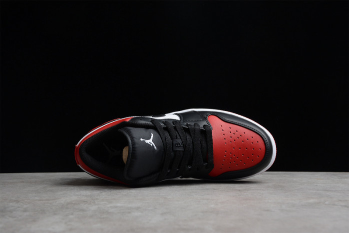 Air Jordan 1 Low Bred Toe 553558-612