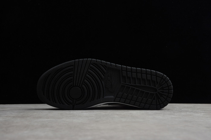 Air Jordan 1 Mid White Black 554724-113