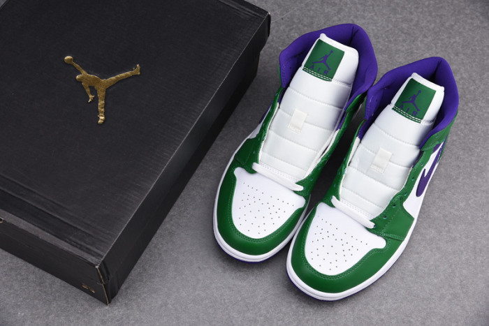 Air Jordan 1 Mid Incredible Hulk 554724-300
