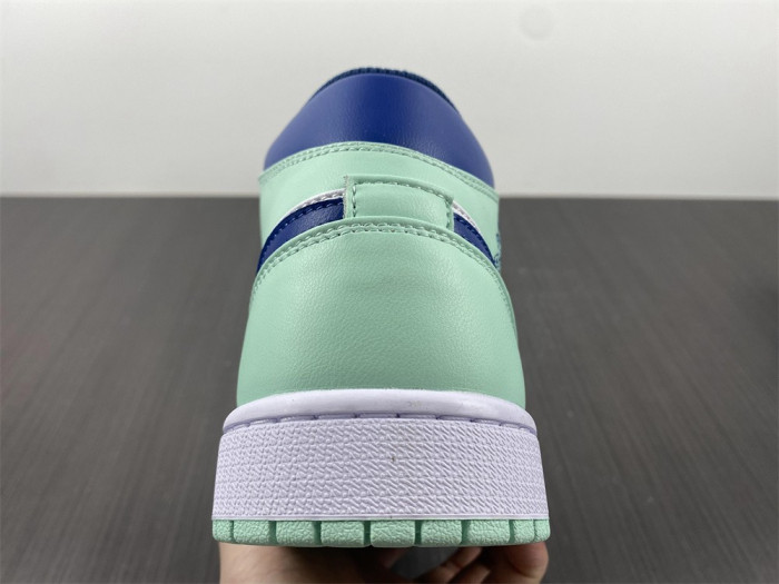 Air Jordan 1 Mid Blue Mint 554724-413
