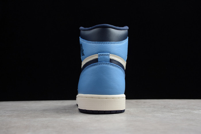 Air Jordan 1 Retro High Obsidian UNC 555088-140