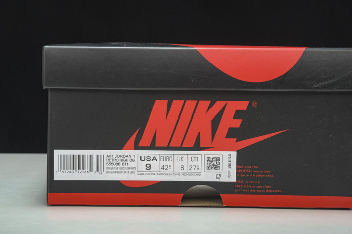 Air Jordan 1 High OG “Bordeaux” 555088-611
