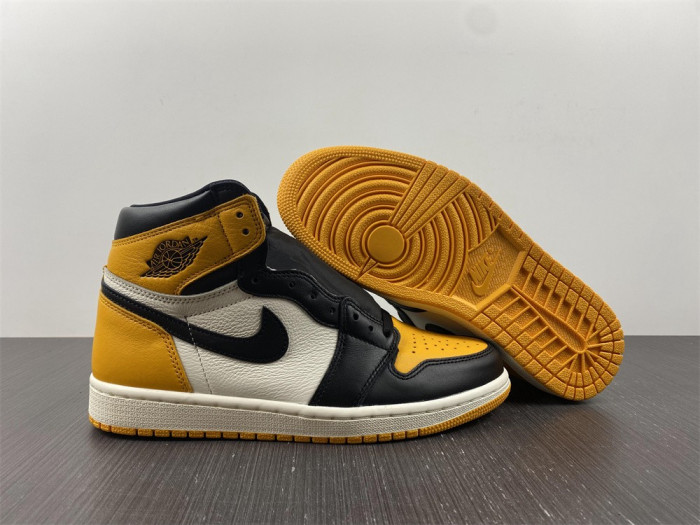 Air Jordan 1 High OG “Yellow Toe”  555088-711