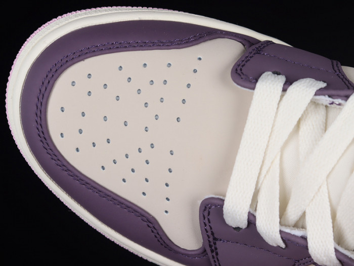 Air Jordan 1 Mid Pro Purple Desert Sand 555112-500