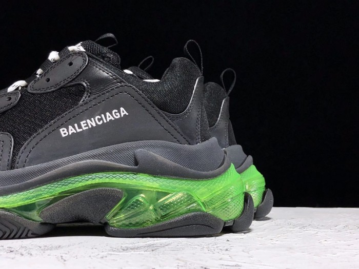 Balen TRIPLE S TRAINERS CLEAR SOLE BLUE ADN RED 541624  W09O1 3861