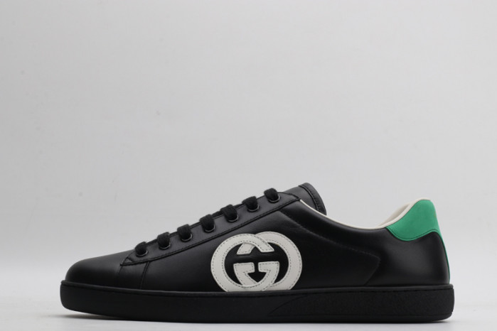 GU Ace Interlocking GG Black