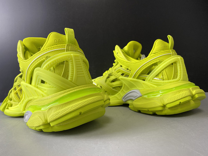 Balen Track 2 Sneakers"Tennis Green/White/Grey" 568615 W2GN5 5818
