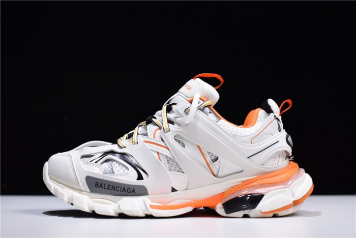 Balen Track Sneakers ORANGE/WHITE 656686 W06G0 2001