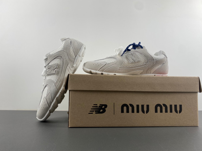 New Balance X Miu Miu 530 SL suede sneakers 5E165E