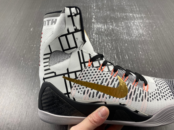 Nike Kobe 9 Elite Gold Fundamentals 641714-100