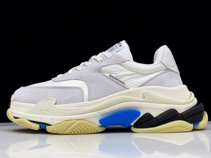Balen Triple S White Suede  500597 W0971 9000