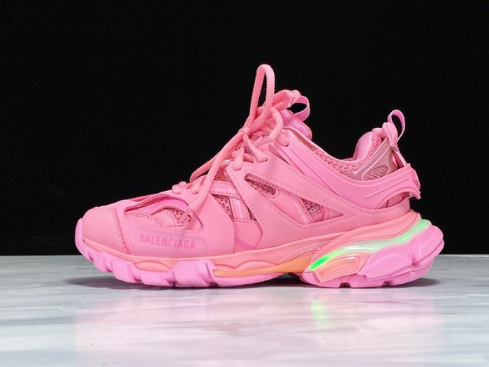 Balen Track Sneakers Pink LED w1gb9-9079