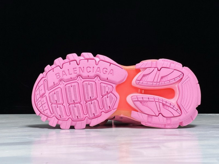 Balen Track Sneakers Pink LED w1gb9-9079