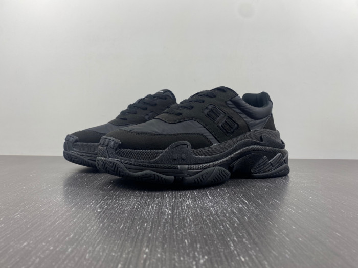 Balen Triple S Nylon Black 710157 W3CU1 1000