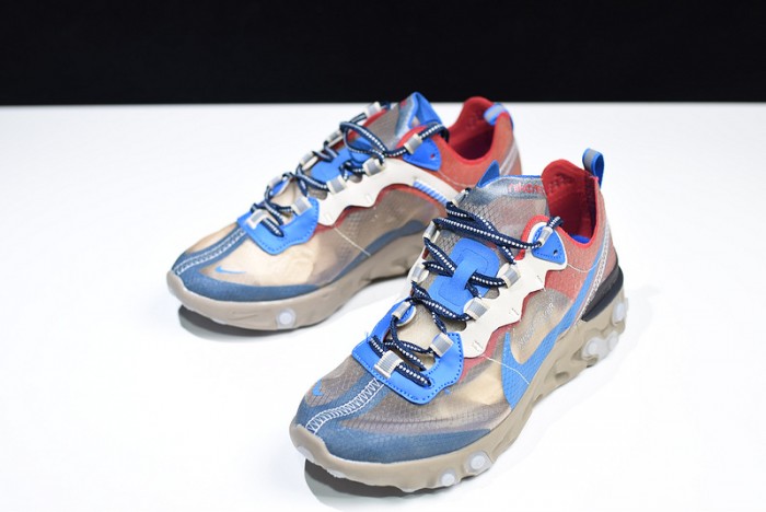 Nike React Element 87 Undercover Light Beige Chalk BQ2718 -200