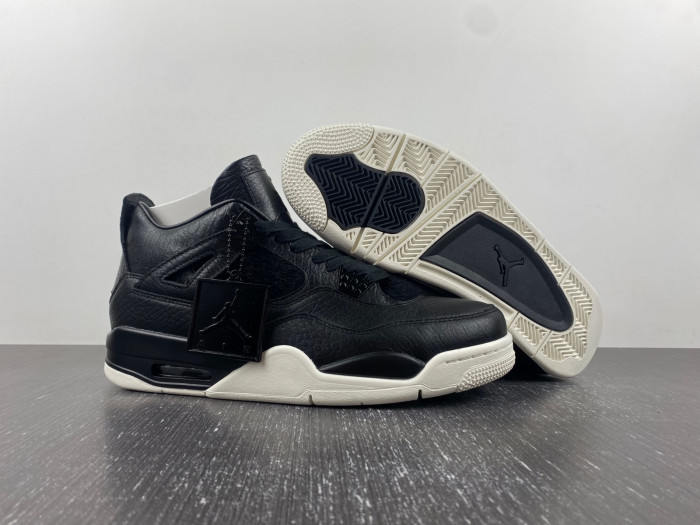 Air Jordan 4 Retro Pony Hair Black  819139-010