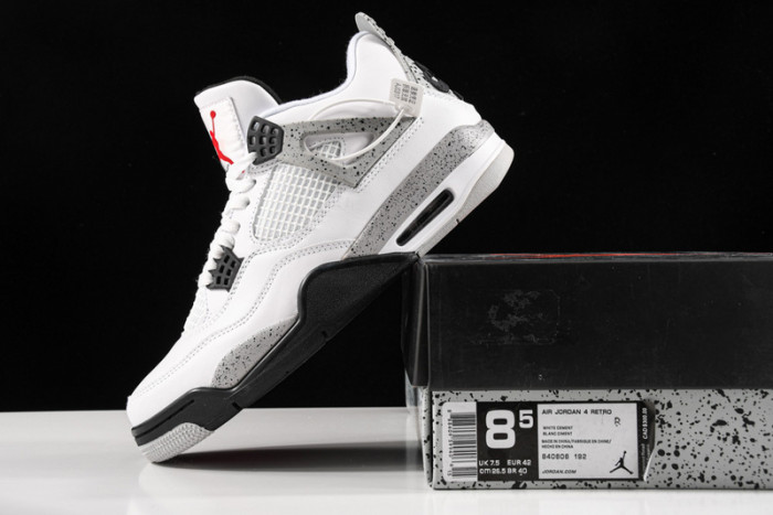 Air Jordan 4 OG “White Cement”  840606-192