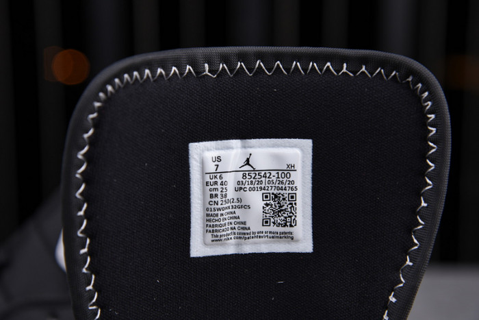 Air Jordan 1 Mid SE Union Black Toe 852542-100