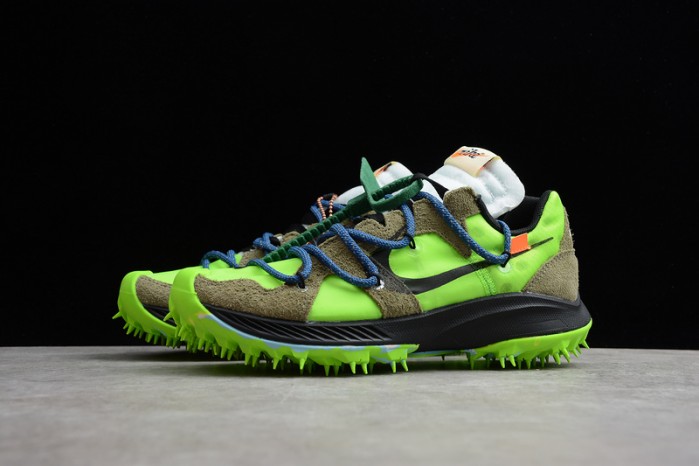 OF X Nike Zoom Terra Kiger 5 Electric Green  - CD8179-300