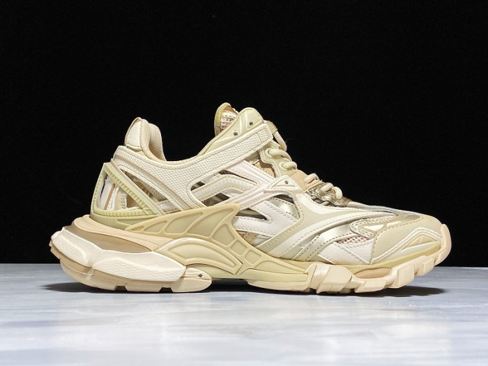 Balen Runner Sneakers Gold White 570391 W2GN7 2008
