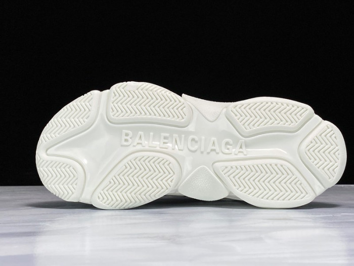 Balen TRIPLE S TRAINERS WHITE  LETTERS  541624 W09O1 8013